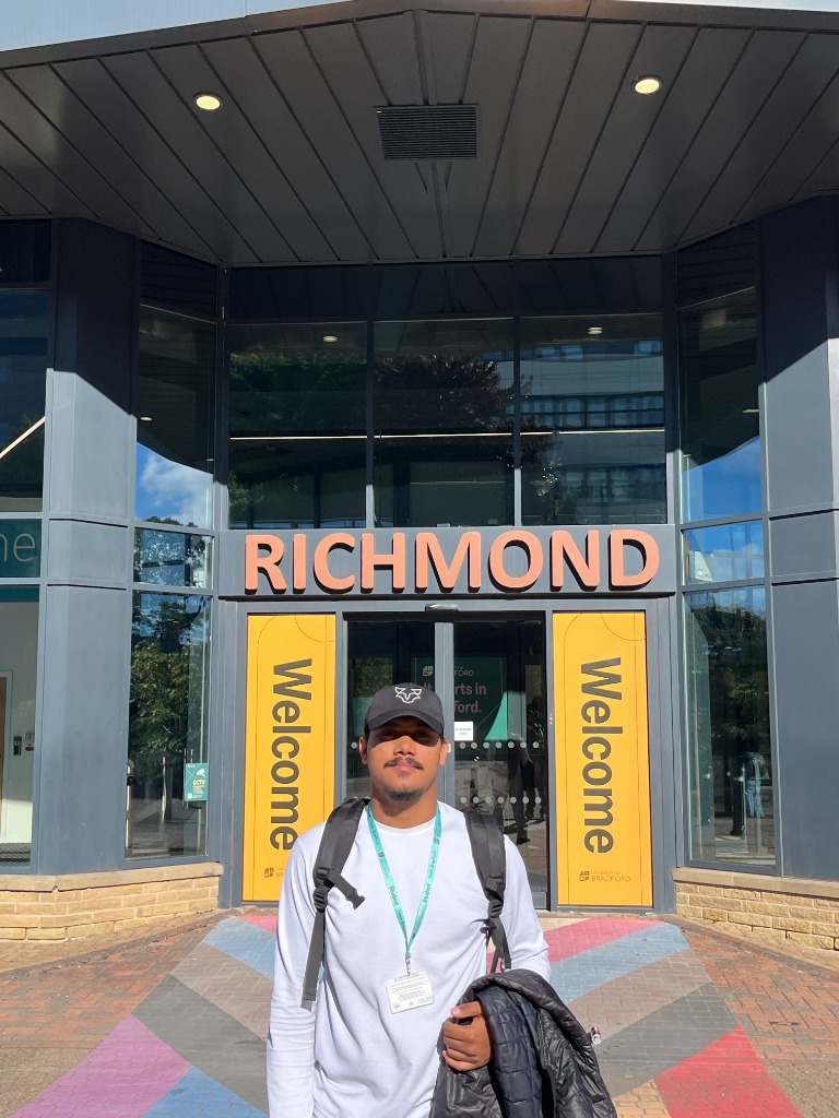 Raj at Richmond Building Entrance
